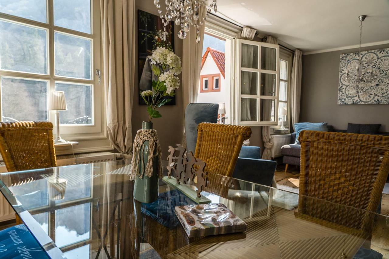 Ferienhaus Am Fluss. Baubiologisch Renoviert. บาดครอยซ์นาค ภายนอก รูปภาพ